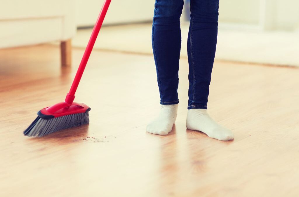 Cleaning luxury vinyl plank flooring