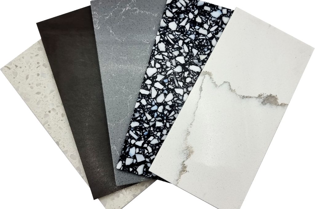Bathroom Quartz countertop | Nadine Floor Company