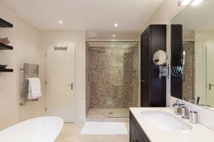 quartz bathroom