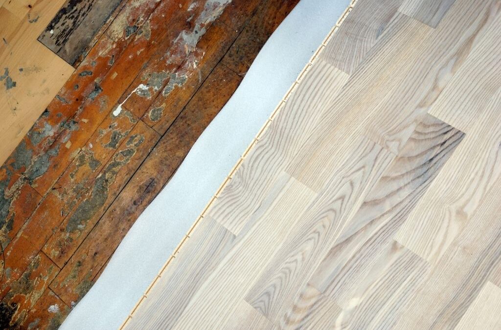 Can I install laminate flooring over existing hardwood floors?