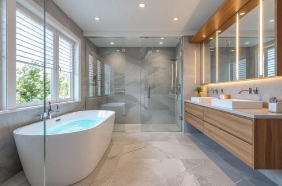 Nadine Floors – Bathroom Renovation Trends 2025