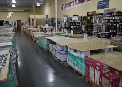 Bigger Laminate Display Section In The Store