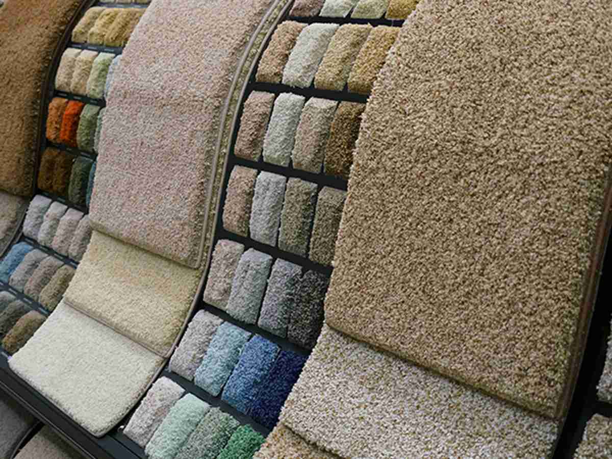 Plush Carpet Flooring Collection Swatches