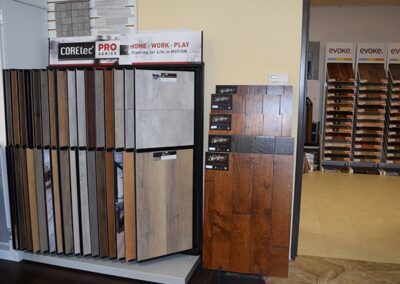 Coretec Pro Series Laminate Collection On Display Section In The Store