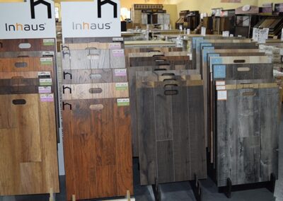 Inhaus Laminate Product Collection Display In The Store