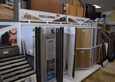 Pergo Vinyl Collection Display In The Store