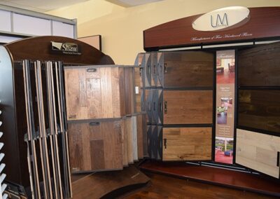 Shaw & LM Premium Hardwood Display In The Store