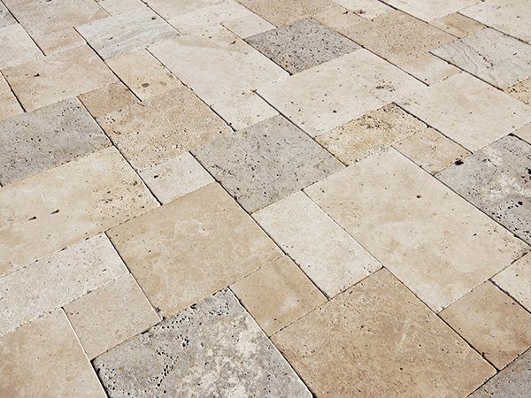 Stone Flooring Installation Idea