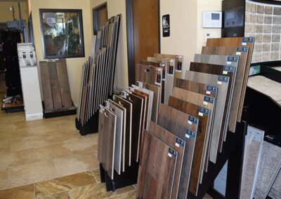 Varieties of Vinyl Sheet Style Designs In The Store