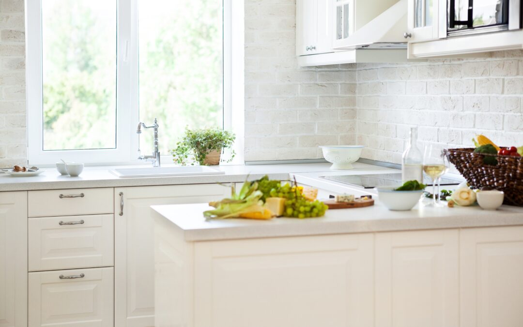 Storage Solutions with Nadine Floors Maximizing Space in Small Kitchen Remodeling in Allen