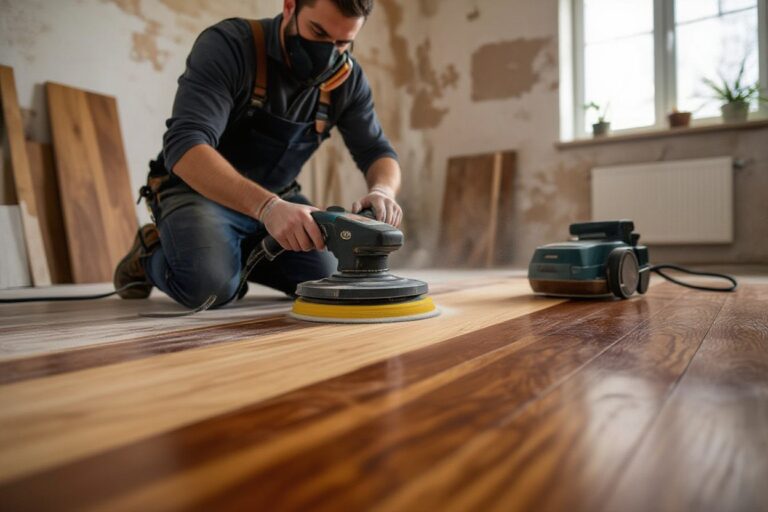 Flooring Expert shows How to Refinish Hardwood Floors