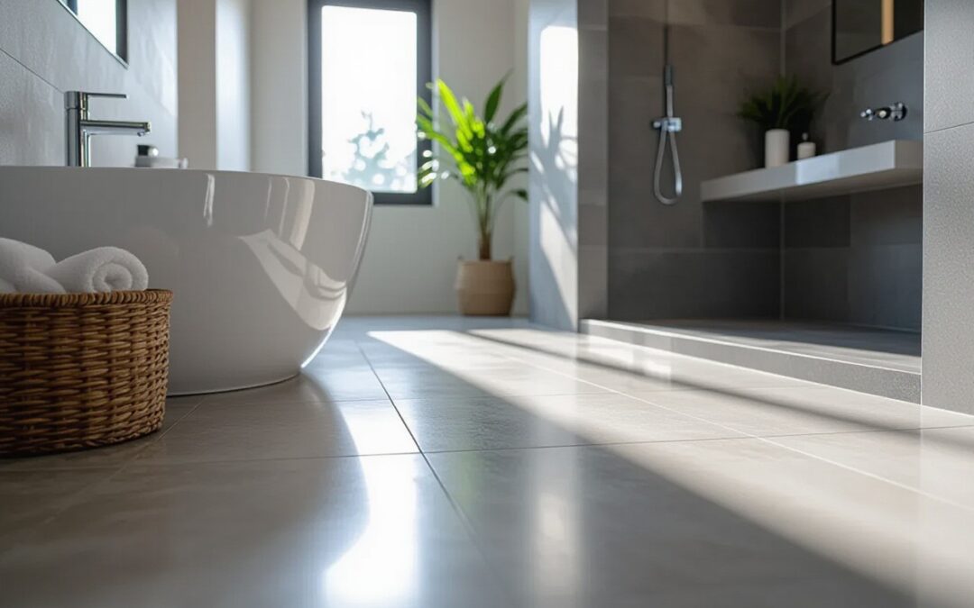 Nadine Floors — Durable Bathroom Flooring Installation Allen TX Experts