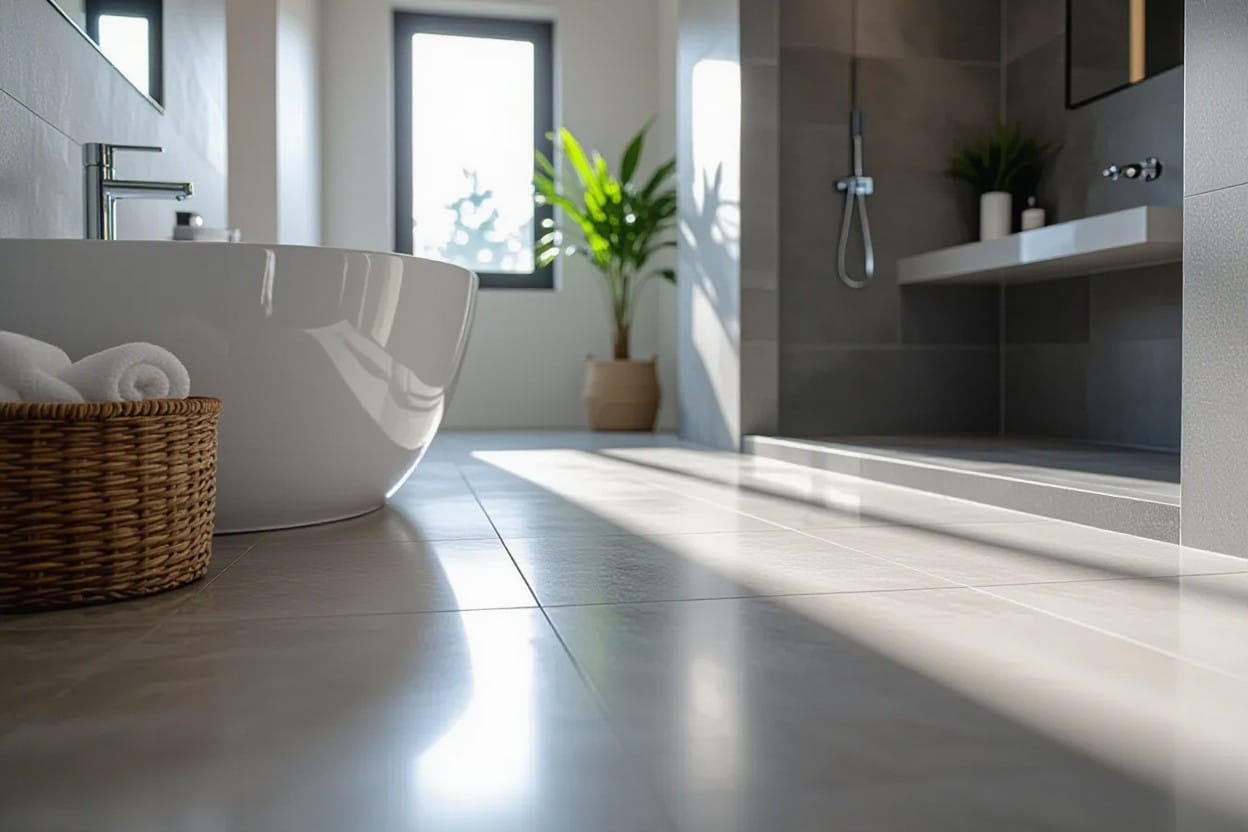 Durable Bathroom Flooring Installation Allen TX