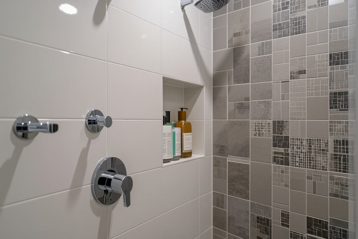 shower wall tile installation Plano TX