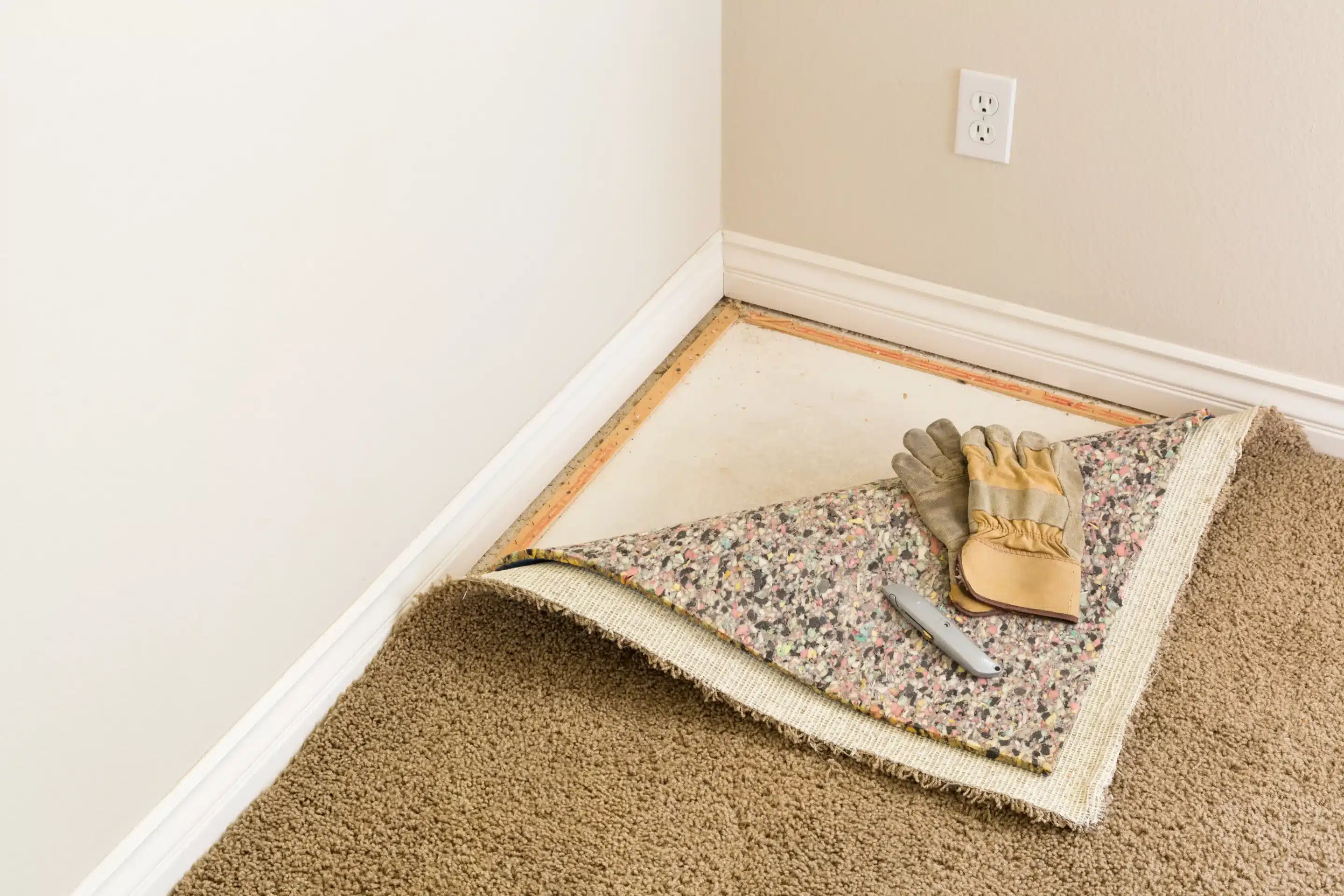Can you install carpet over vinyl flooring?
